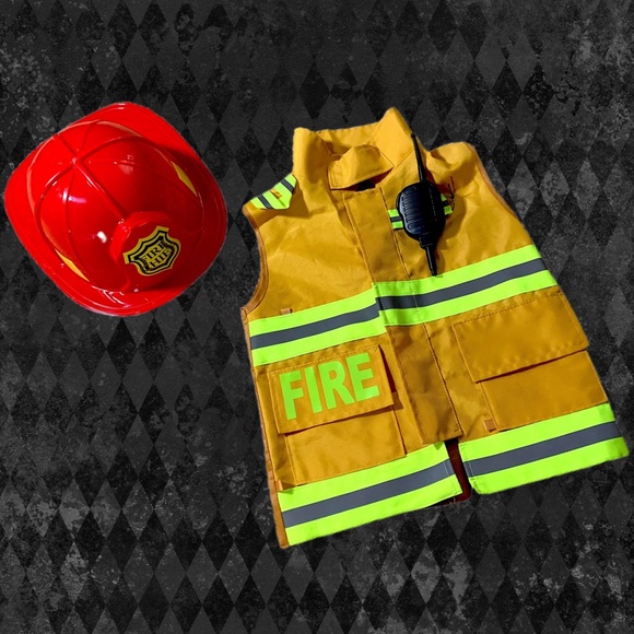 FIREMAN COSTUME 3pc - Picture 8 of 12